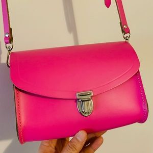 Cambridge Satchel Company pink crossbody bag